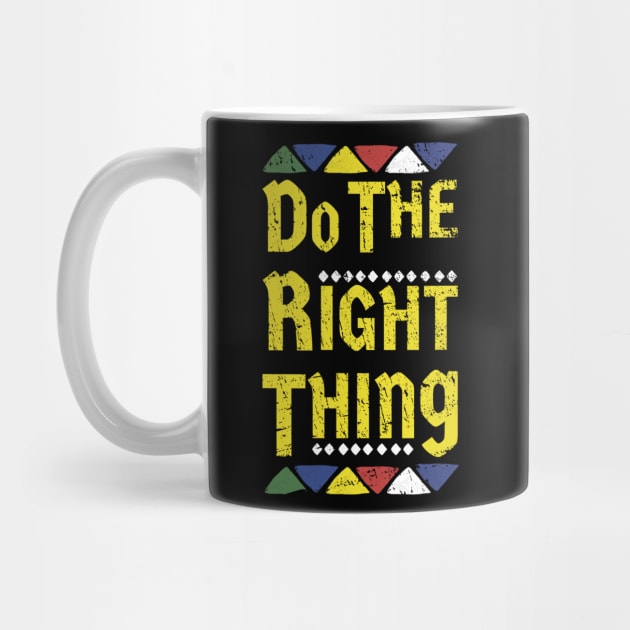 Do the right thing Logo 80s by FFAFFF